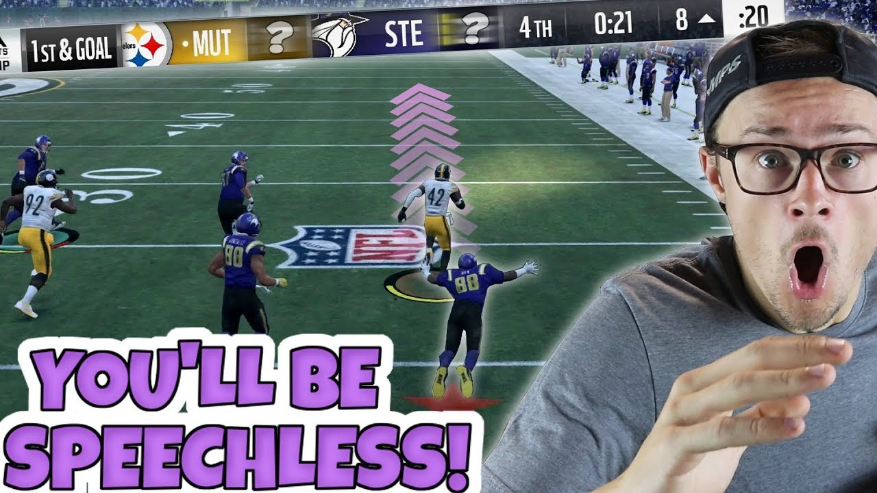 IMPOSSIBLE 100 YARD TOUCHDOWN TO COMEBACK LEFT ME SPEECHLESS!! Madden 18 Packed Out (INSANE!)