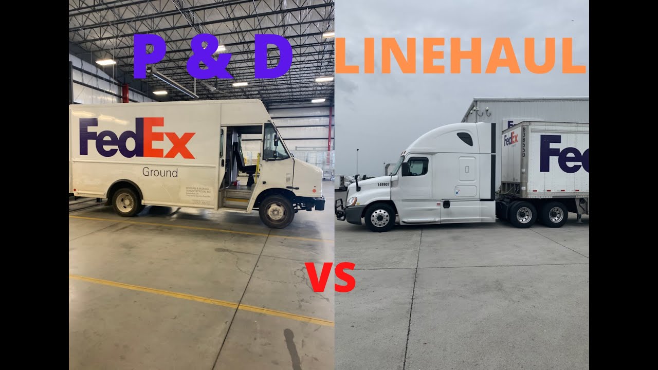 РАЗЛИЧИЯ МЕЖДУ P&D И ЛИНЕЙНОЙ ДОСТАВКОЙ В FEDEX GROUND