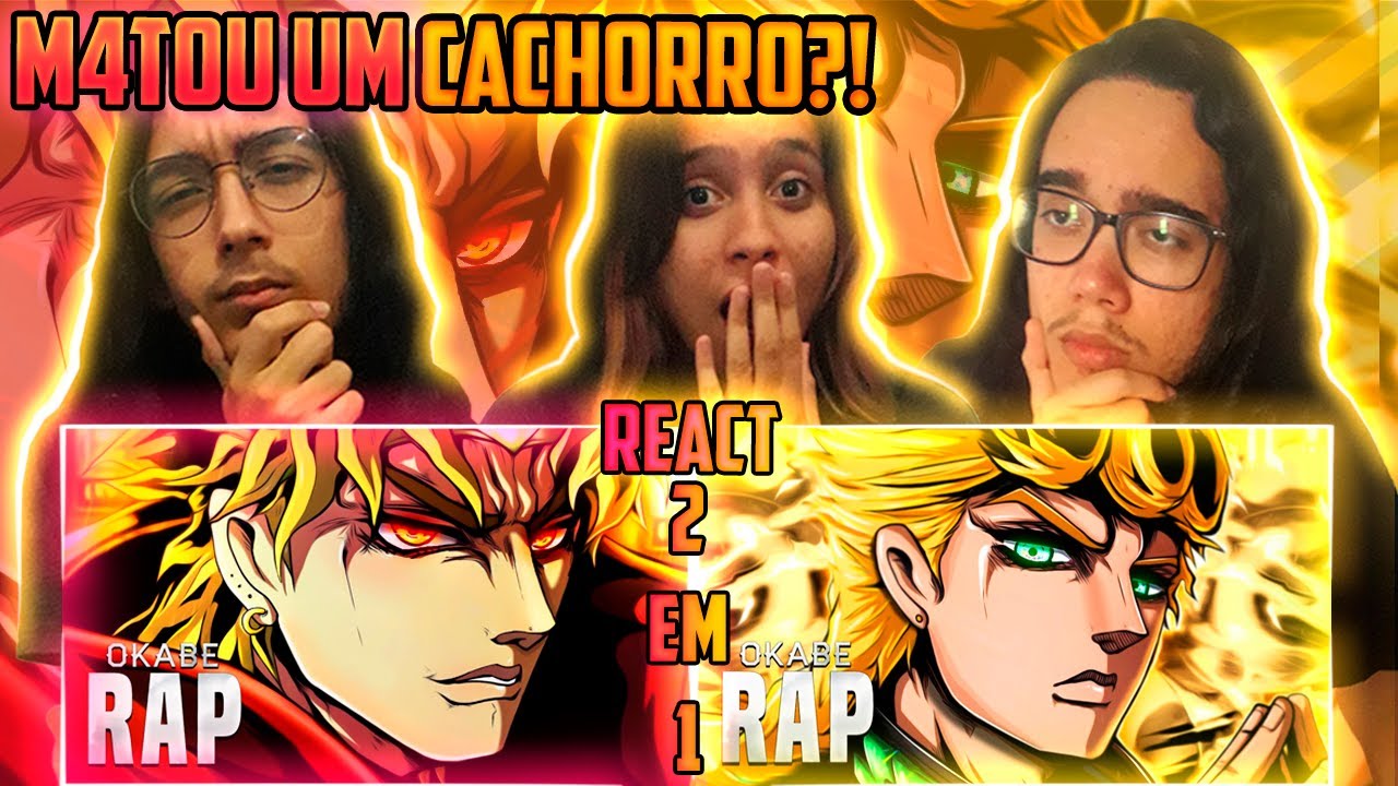 DIO e Giorno Giovanna (Jojo&rsquo;s Bizarre Adventure) | Okabe | [GEEK REACT]