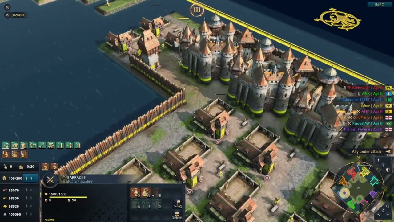Age of Empires CBA LONG GAME