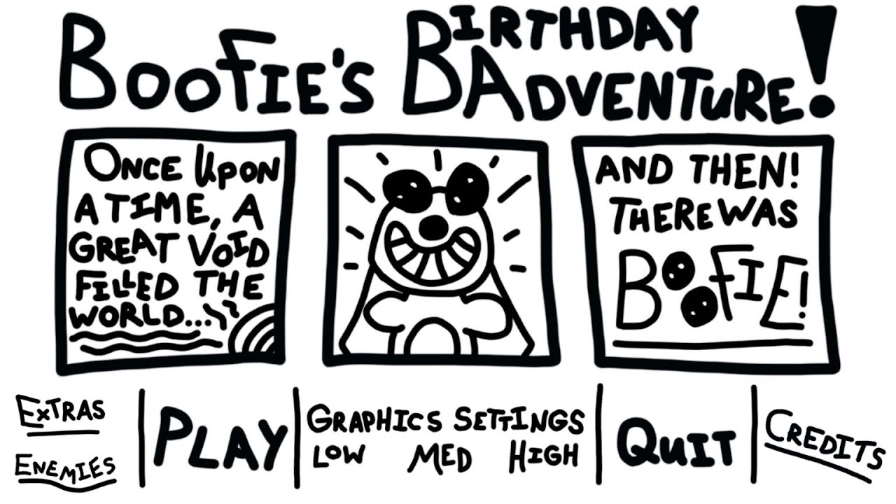 Boofie's Birthday Adventure - Normal mode