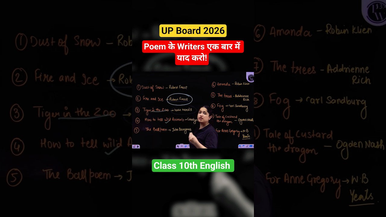 Class 10th English | UP Board 2026 #upboard2026