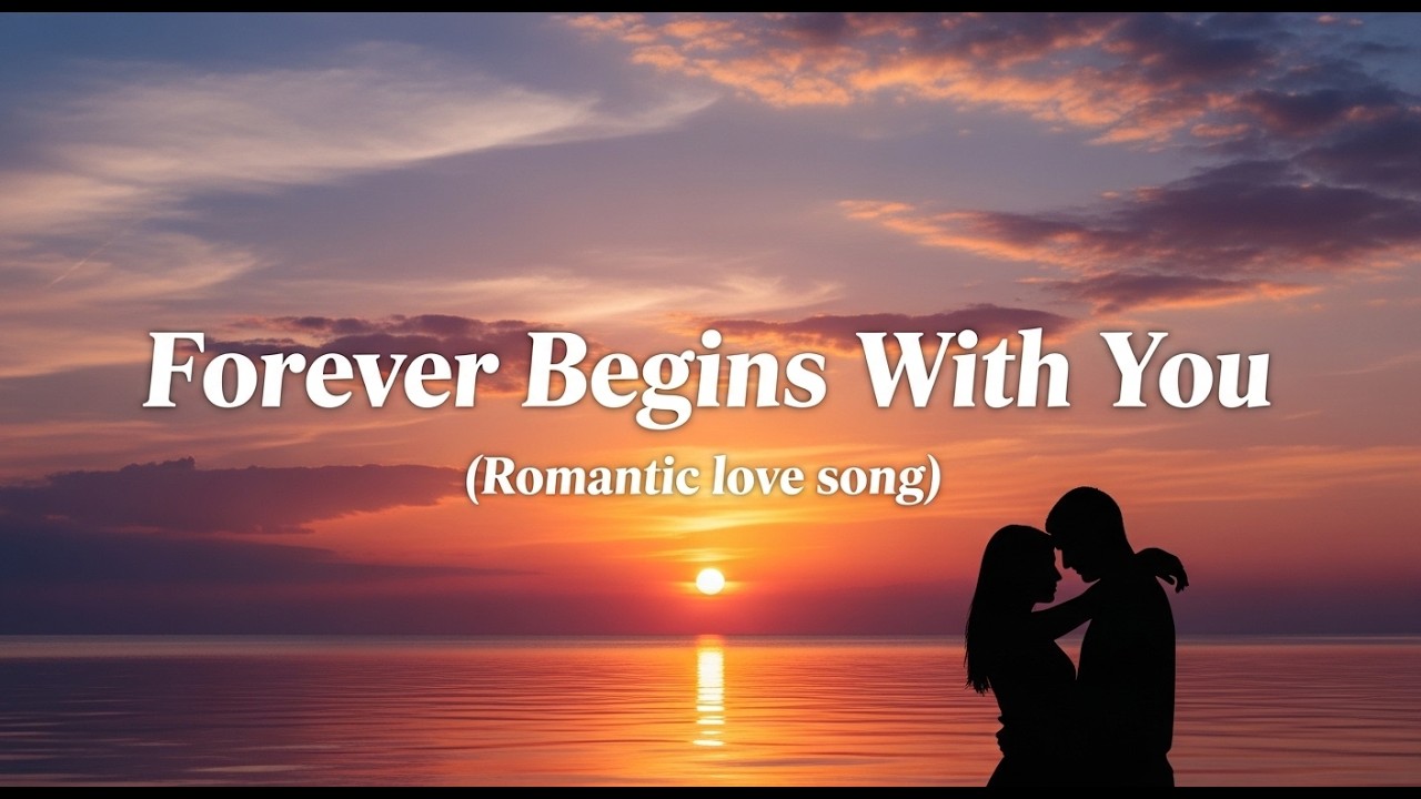 Forever Begins With You (Lyrics) | A Beautiful Romantic Love Song |A Dreamy Romantic Ballad