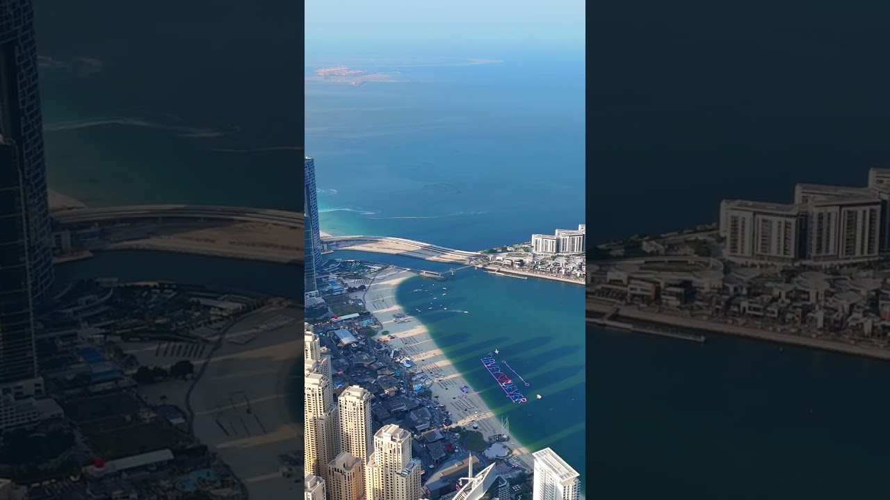 Dubai's Skyline from Above: Stunning Drone Views of the Futuristic City