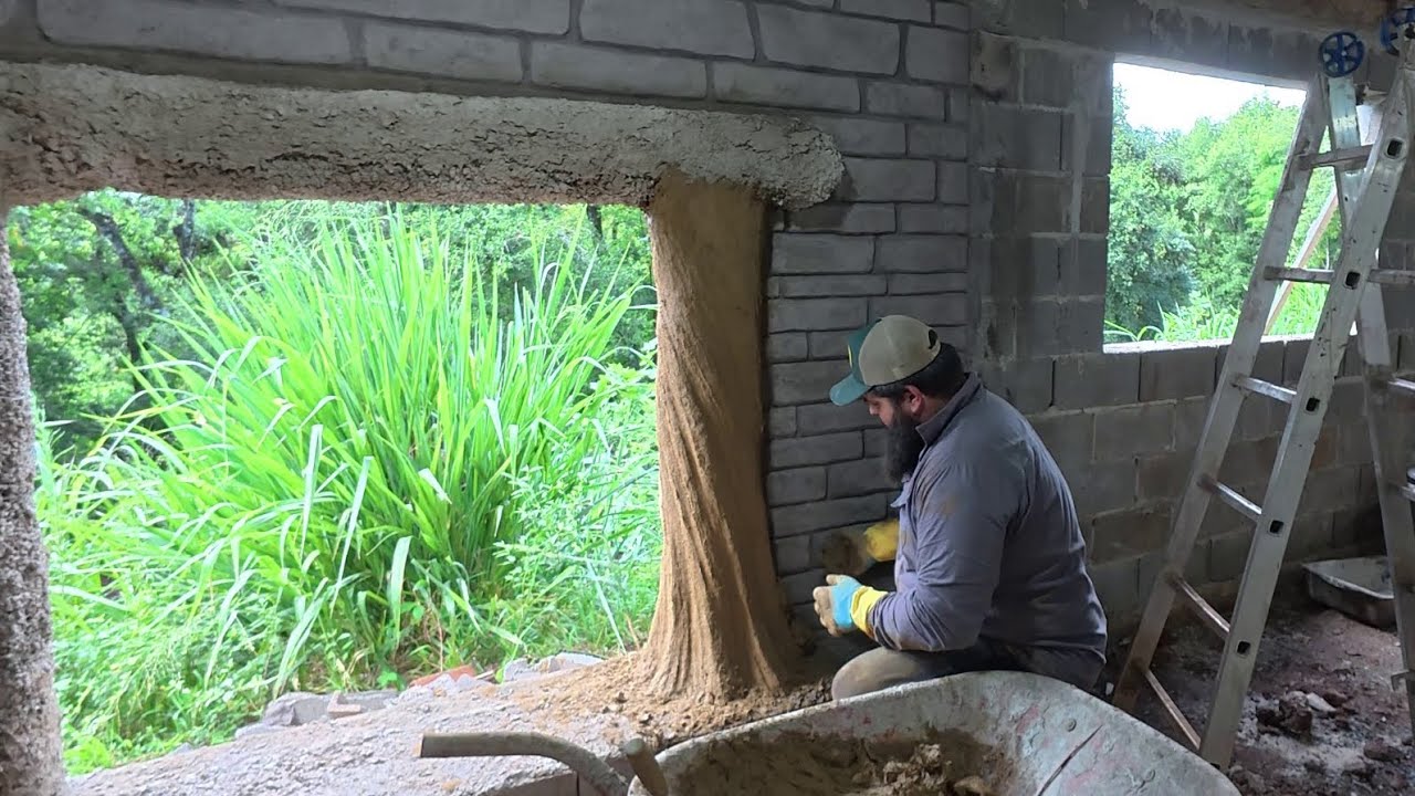 transformando concreto em madeira