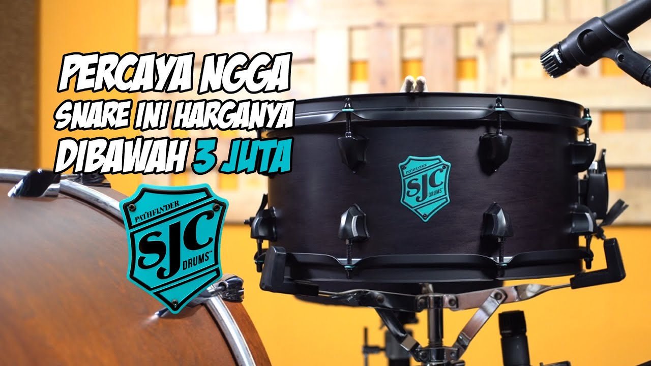 Percaya Ngga Snare Ini Harganya Dibawah 3 JUTA | SJC Pathfinder Snare 14x6,5