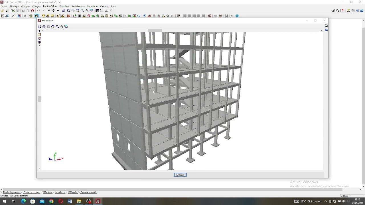CYPECAD_14_Dimensionnement mur BA