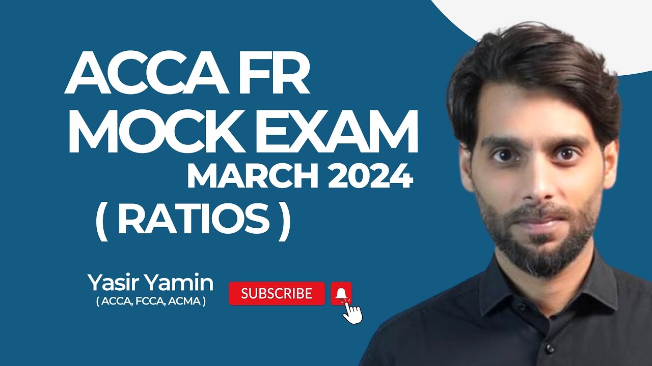 ACCA FR Mock Exam March 24 (Griffin Co - Ratios)