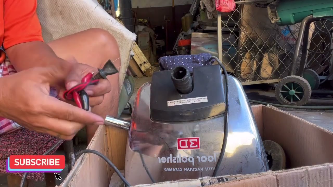 Paano mag troubleshoot 3D floor polisher with vacuum cleaner  ayaw umandar