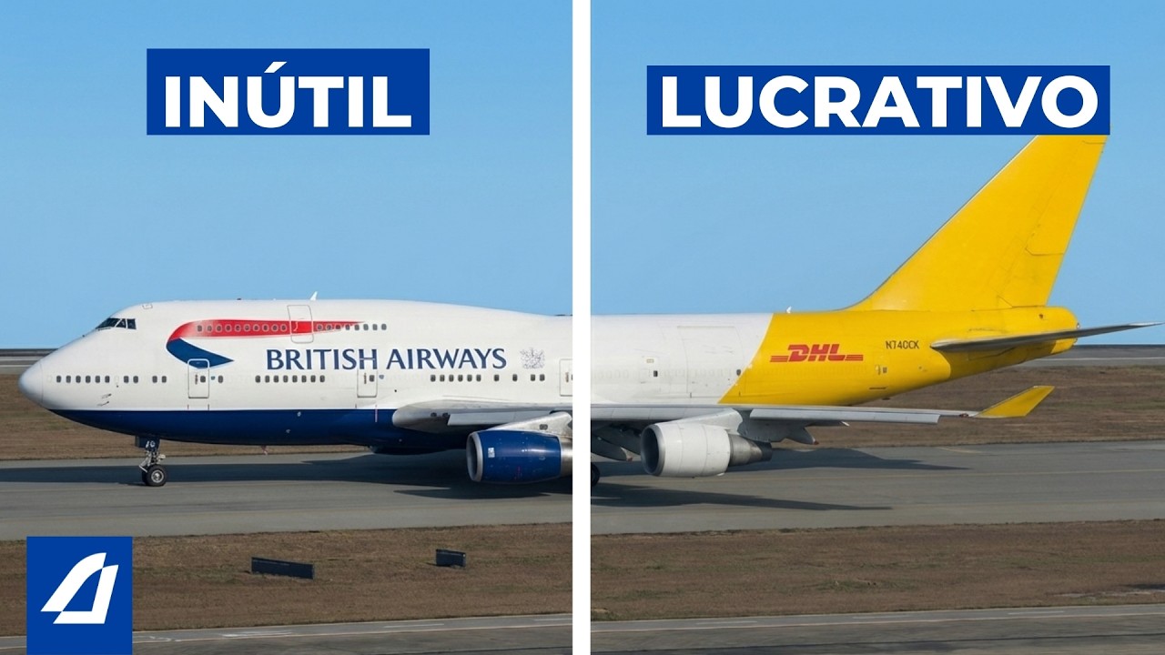 Por Que Transportadoras Ainda Usam 747s de 40 Anos – Contra Toda Lógica