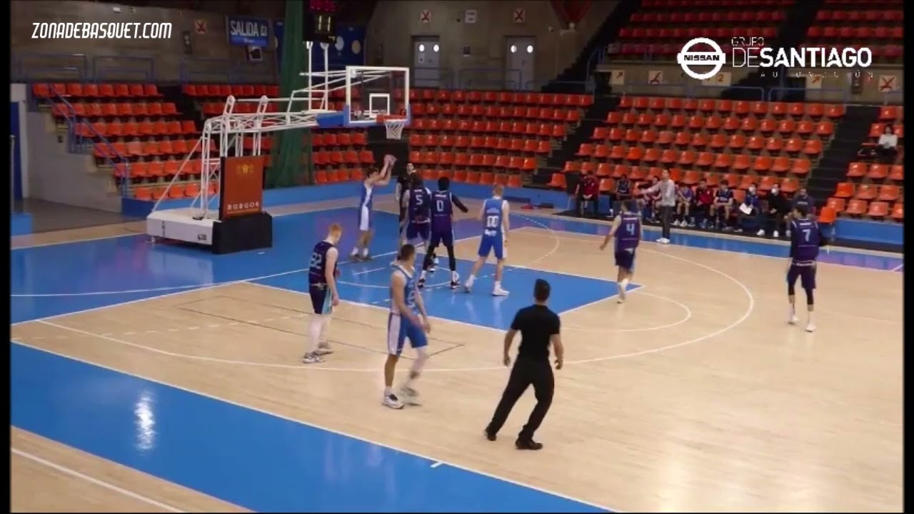 LIGA EBA 21/22 | Álvaro Martínez (Burgos), partido ante Cantbasket