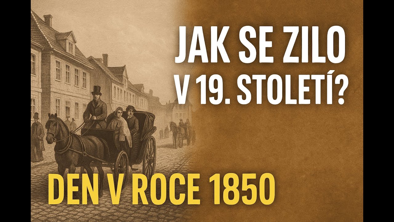 Jak se žilo v 19. století v Česku🕰️ - dřina, změny a zrod moderní doby