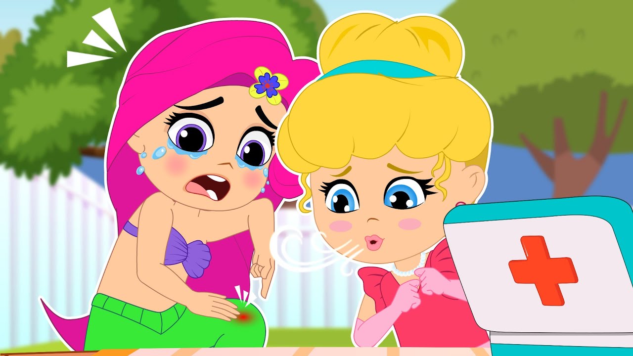 Boo Boo Song | Princess Got Hurt Song | Nursery Rhymes for Kids | Princess Playtime 🌈 🦄