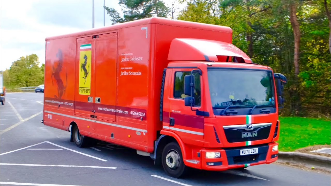 Truck spotting at Birchanger Green- Part 2 (4K)