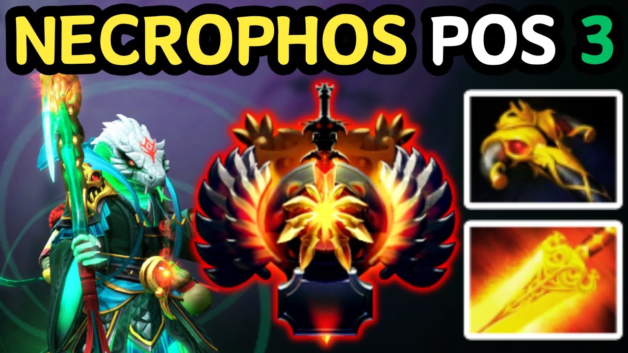 🔥 RUN ALL YOU WANT — NECROPHOS OFFLANE WILL SCYTHE YOU ANYWAY | DOTA 2 🔥