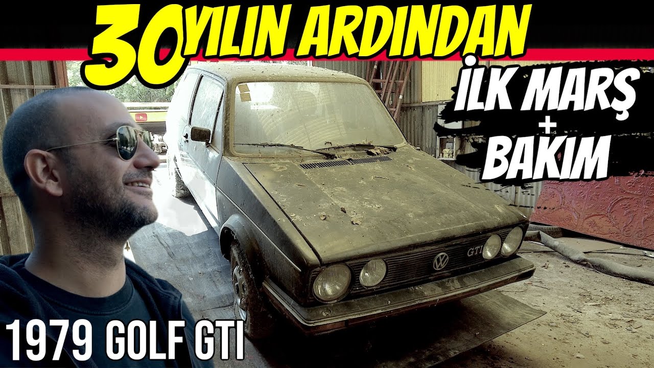 TOZLU GARAJ | VW Golf GTi MK1 | 30 Yılın Ardından İlk Marş ve Bakım
