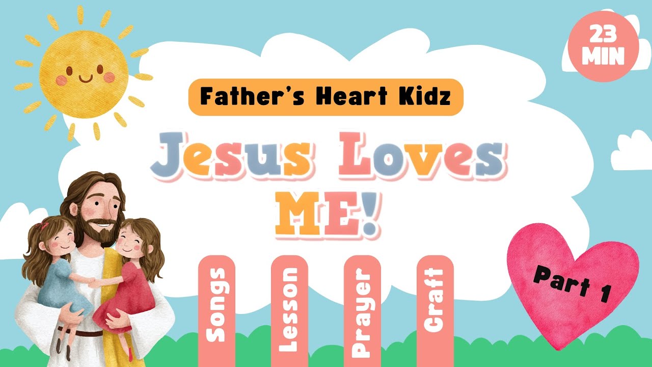 Jesus Loves Me ❤️ | Jesus and the Children | Sunday School Lesson for Kids