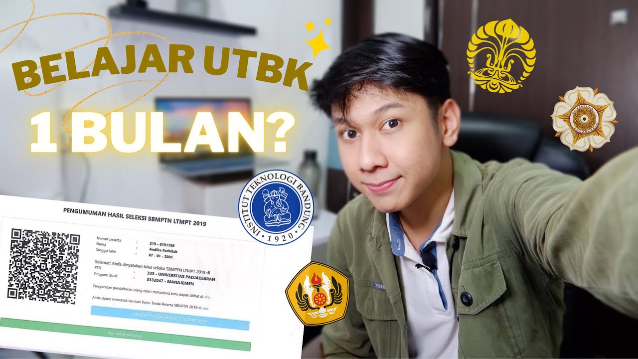 TIPS LOLOS UTBK SBMPTN DI SISA 1 BULAN ✨📚