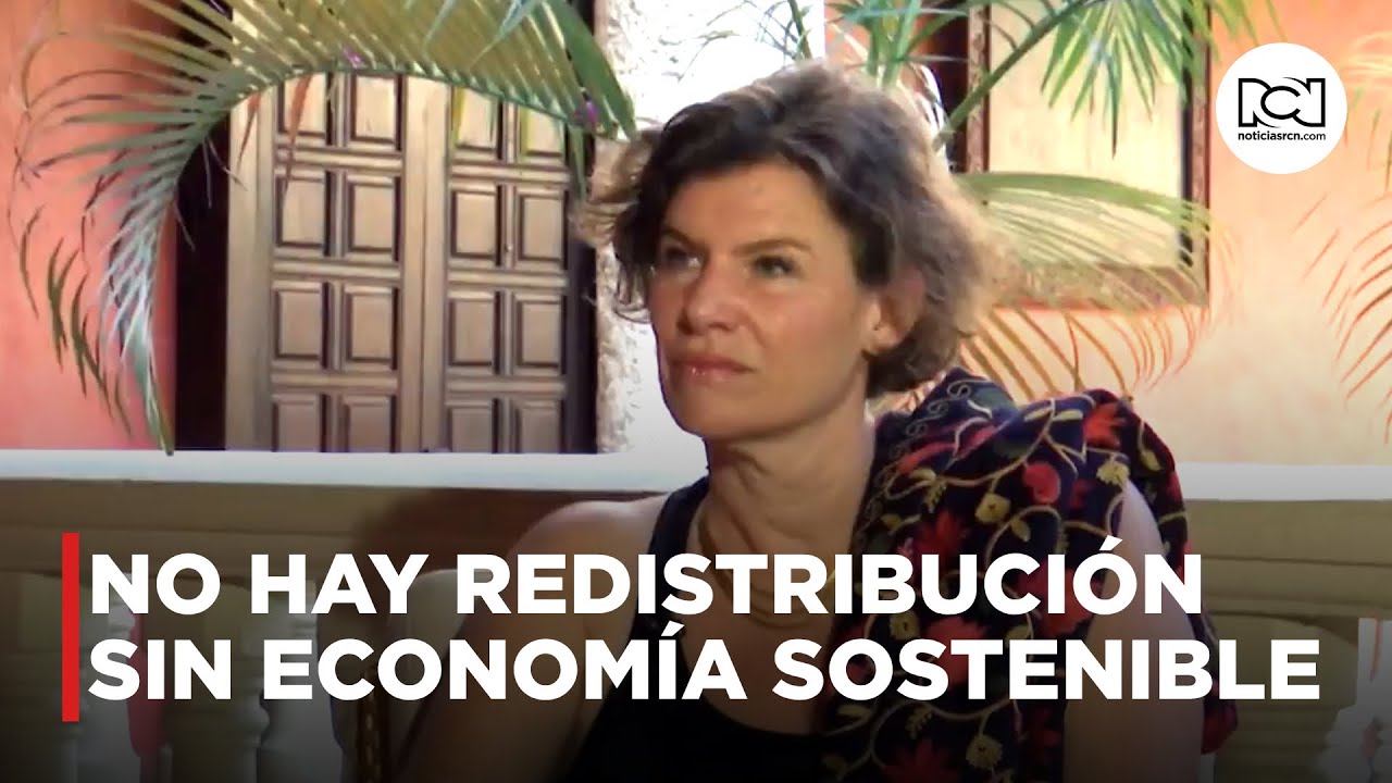 "No hay redistribución sin economía sostenible": Mariana Mazzucato en Noticias RCN