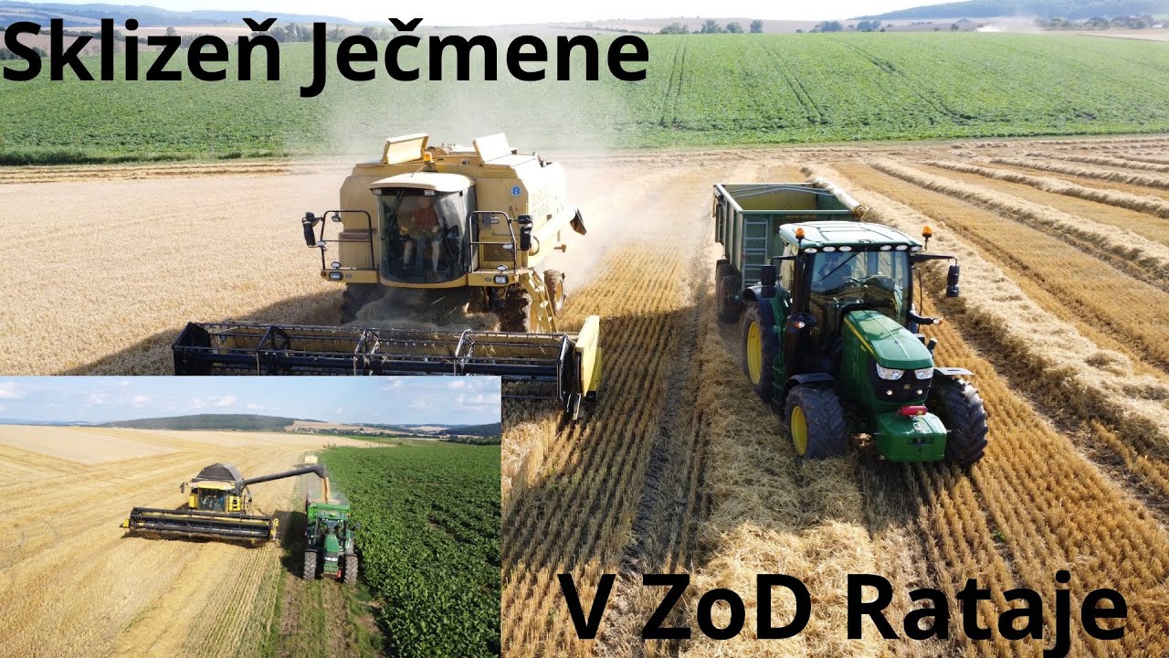ŽNĚ ZoD Rataje I NEW HOLLAND CX 8080 TX 66 I  JOHN DEERE & FENDT