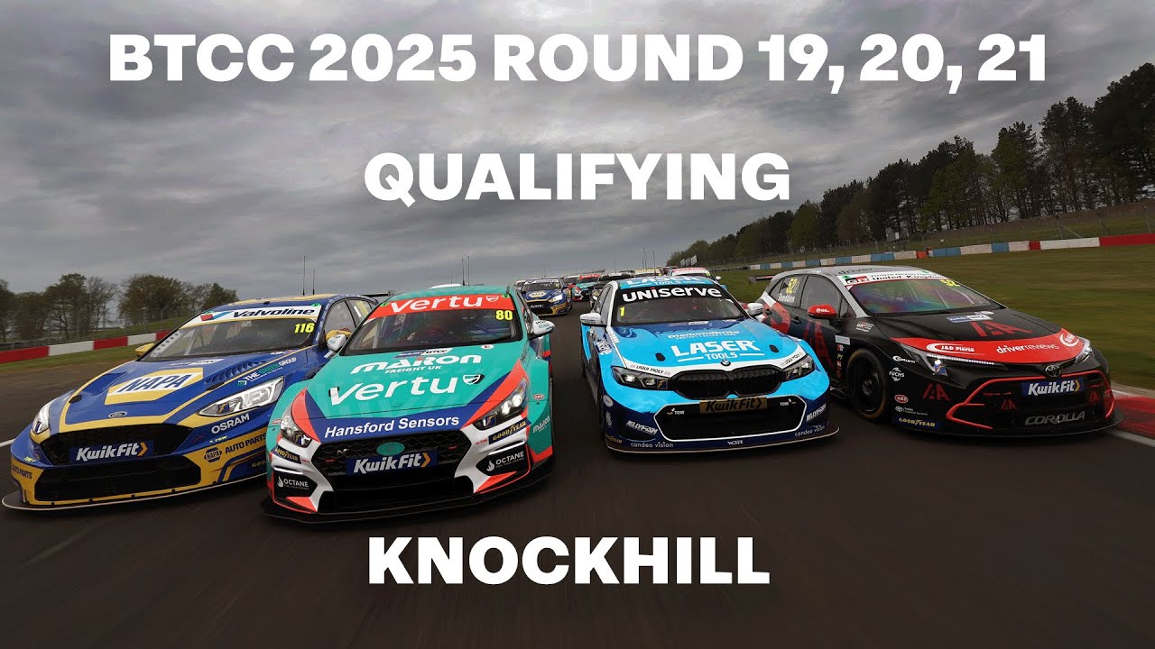 2025 BTCC | Rounds 19, 20 & 21 | Qualifying | Knockhill | ITV Sport