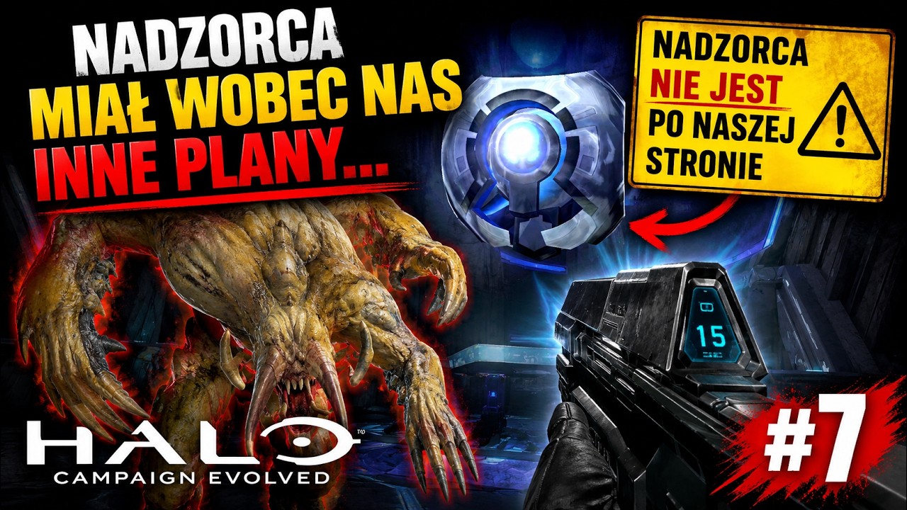 NADZORCA MIAŁ WOBEC NAS INNE PLANY... 😳 | Halo: Campaign Evolved #7