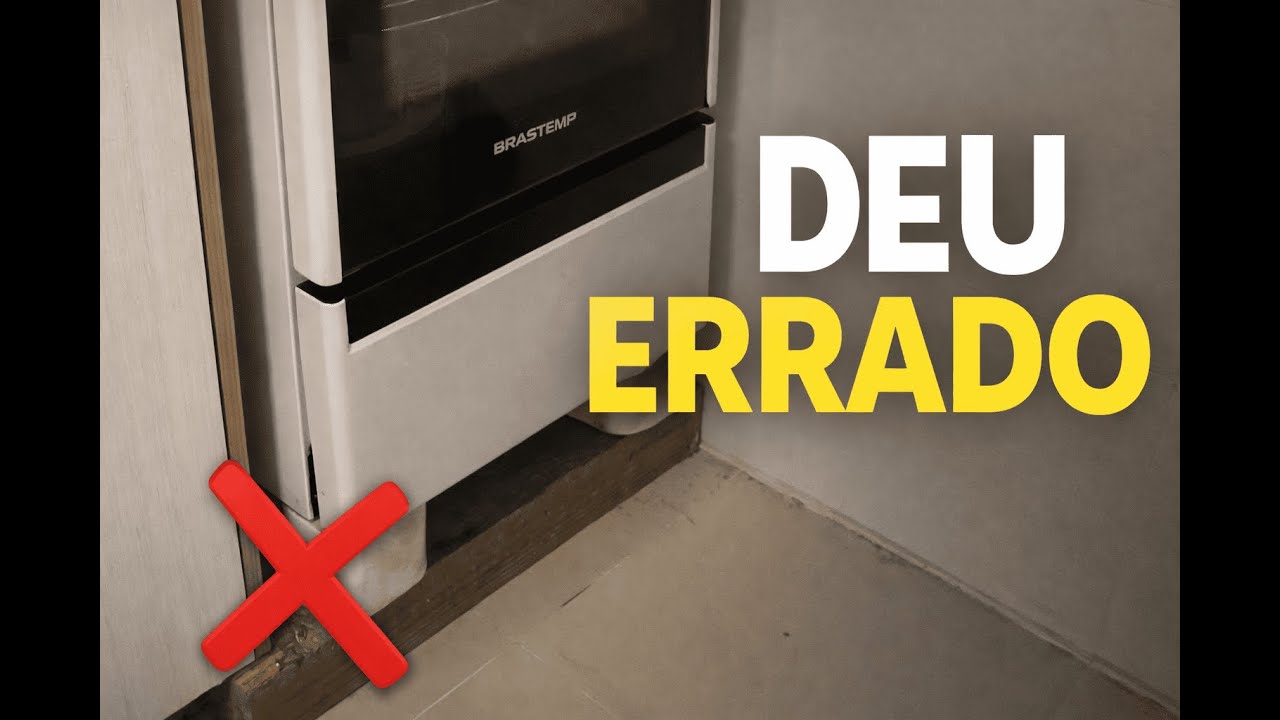 Erros na cozinha planejada: o que deu errado na marcenaria ⚠️