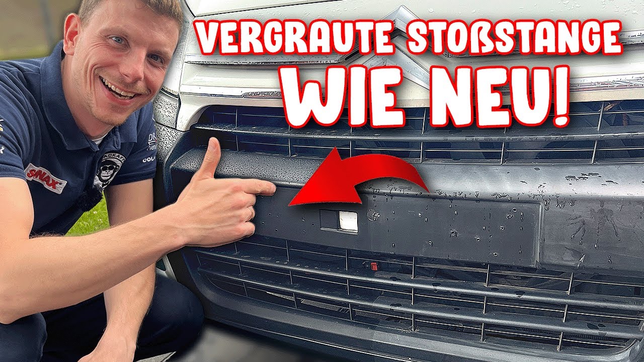 So pflegst du deine vergraute Sto&szlig;stange wie ein Profi!