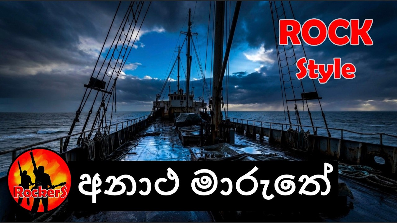 අනාත මාරුතේ ......|Anaatha Maaruthe (Rock Version) Cover By : RockerS  |Rukantha Gunathilaka #rock