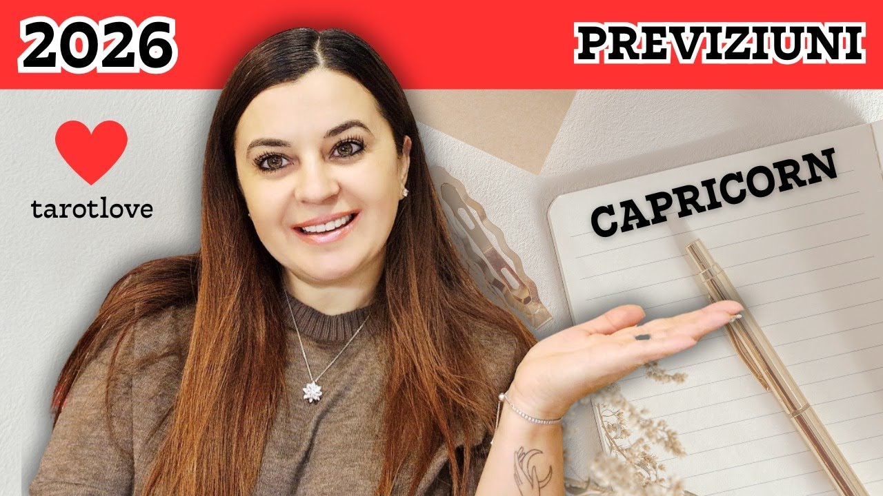 ♑CAPRICORN - PREVIZIUNI 2026: PUTEREA DE A SPUNE STOP. PLECĂRI NECESARE.