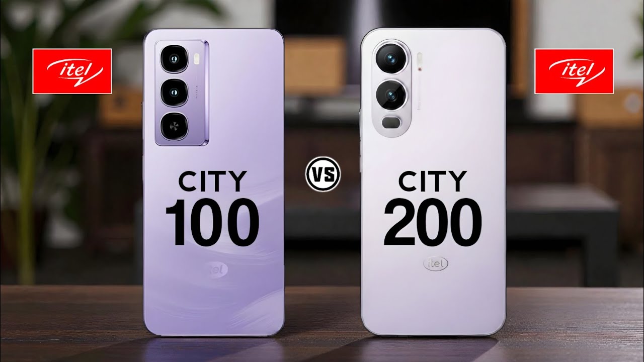 iTel City 100 Vs iTel City 200   #Trakontech 