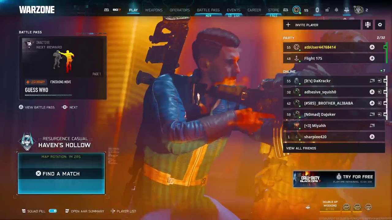 Cod Rebirth & Br