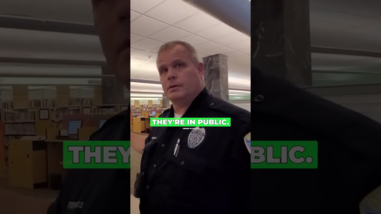 Cop Exposed By Own Bodycam During Library Audit Connecticut