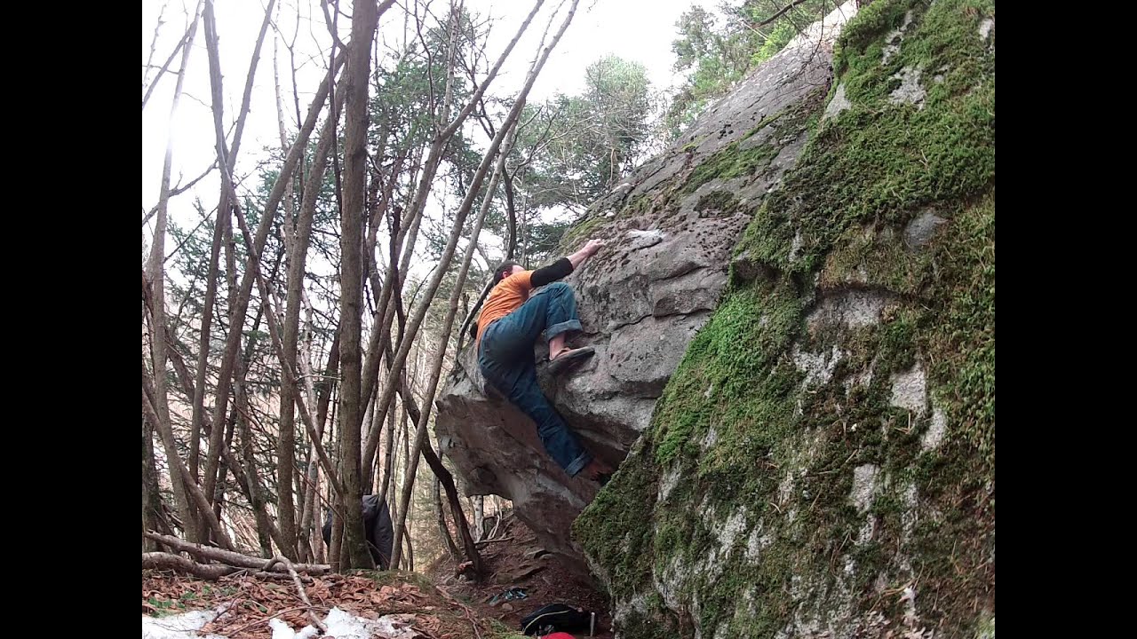 Uomo tardo 7b FA in Val Daone