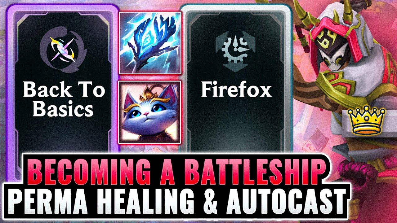 Insanely Creative Battleship Yi Build: Perma Healing + Auto-Fire Combo | League Arena Gameplay