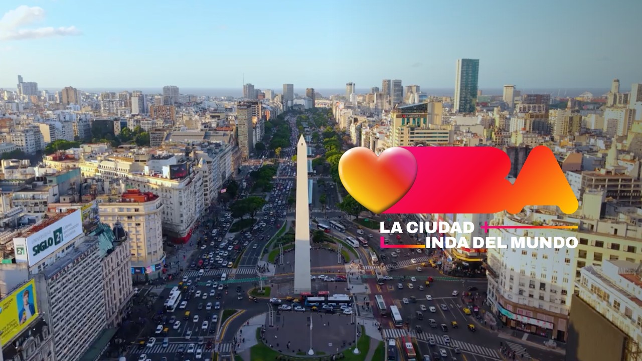 Atardecer en la 9 de Julio (LoFi travel cam) - Buenos Aires La Ciudad Más Linda Del Mundo