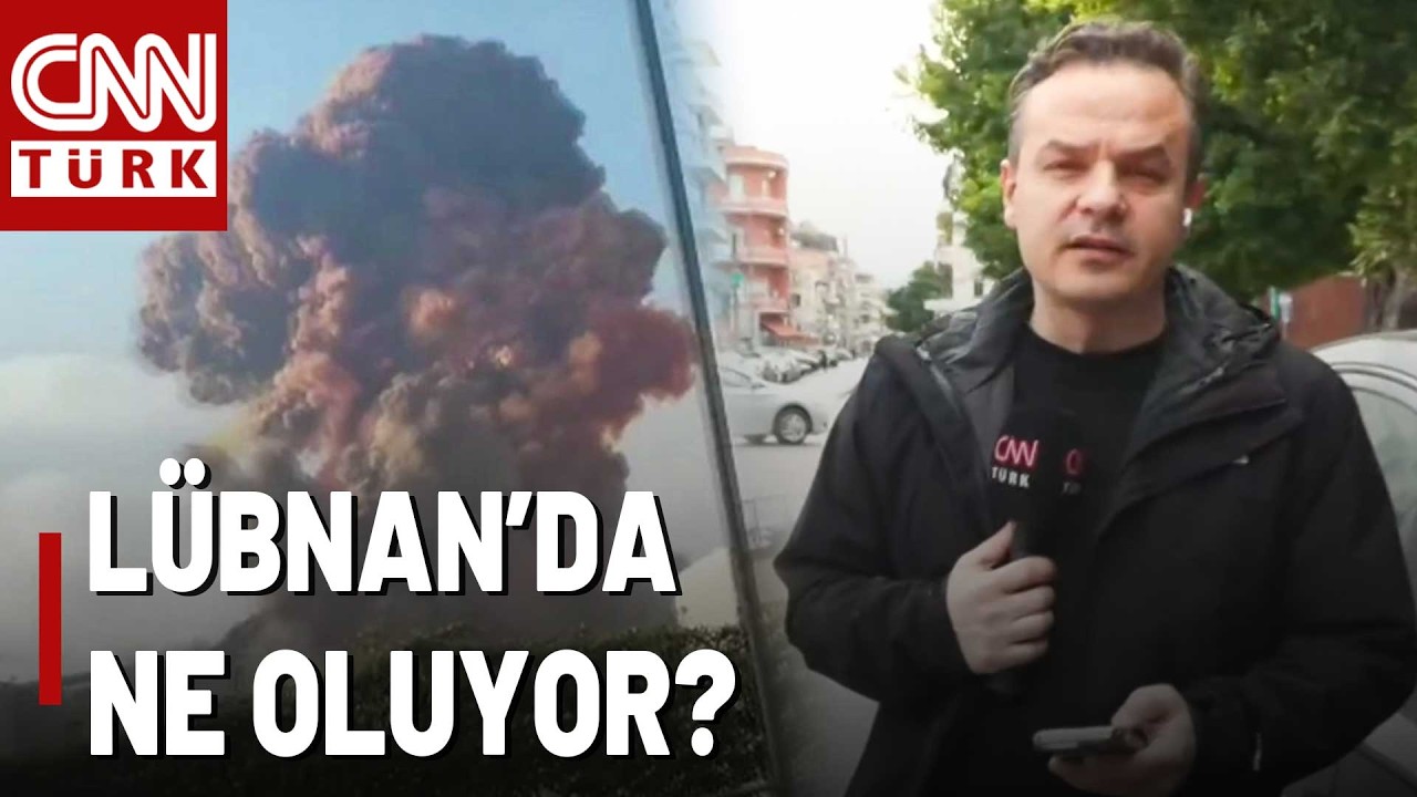 Savaş Hattında Neler Oluyor? CNN TÜRK Sıcak Bölge Lübnan'da!