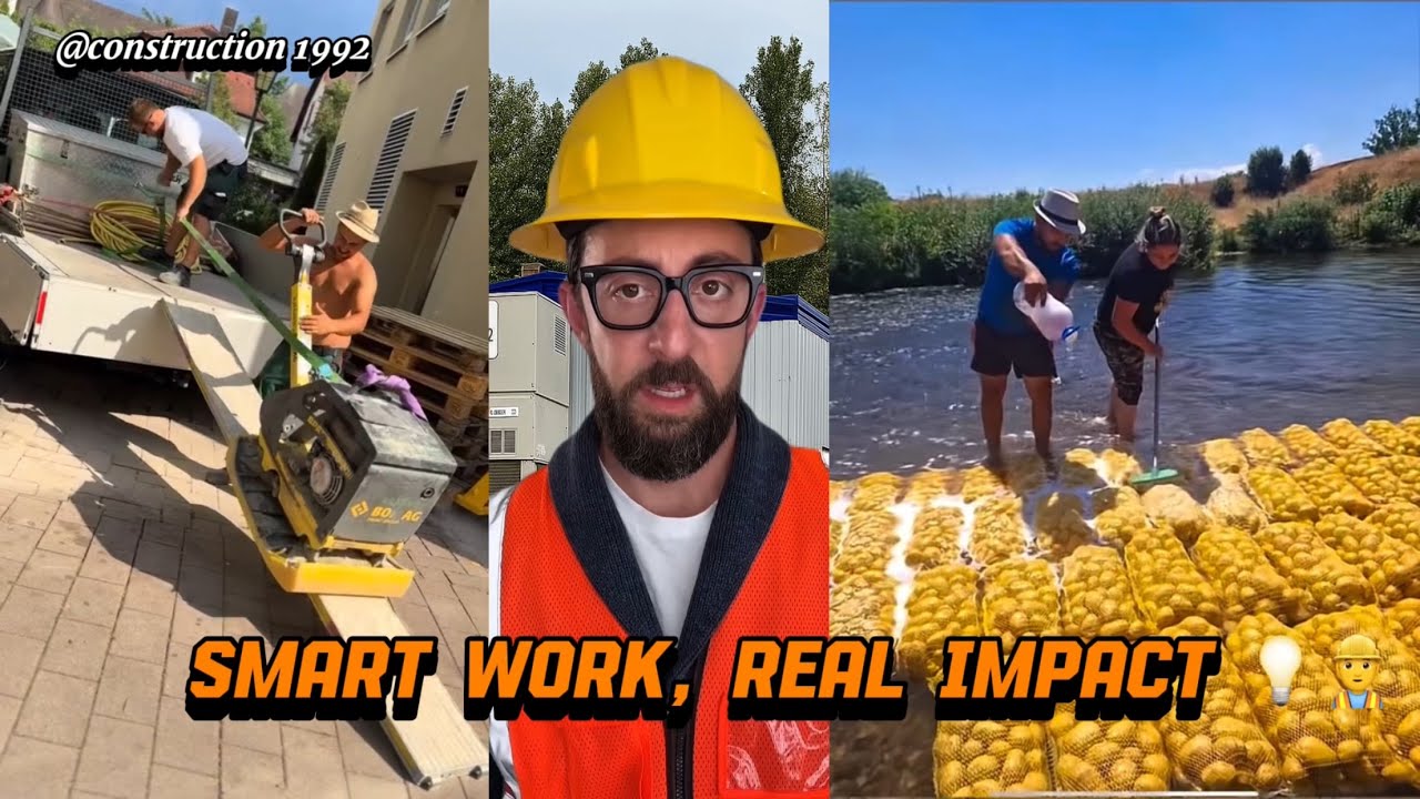 Amazing Worker – Smart Minds Meet Heavy Machines! ⚙️💡