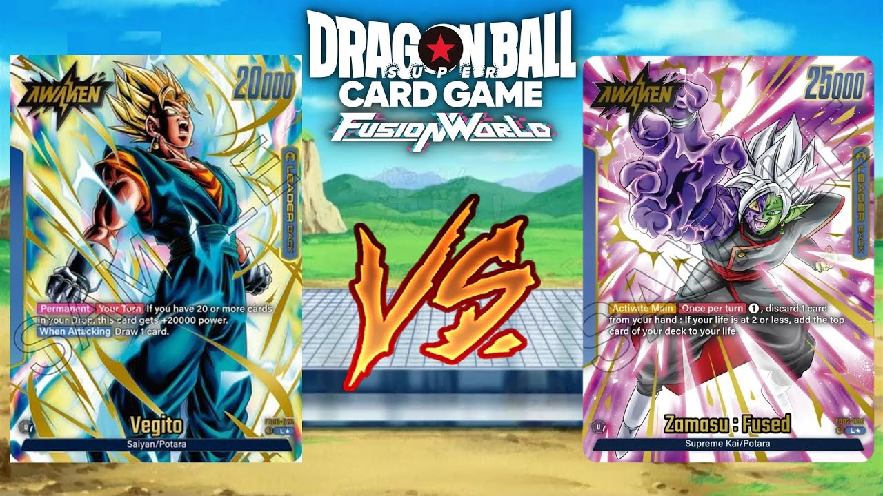 Vegito VS Zamasu FB05 Dragon Ball Fusion World!!🔥