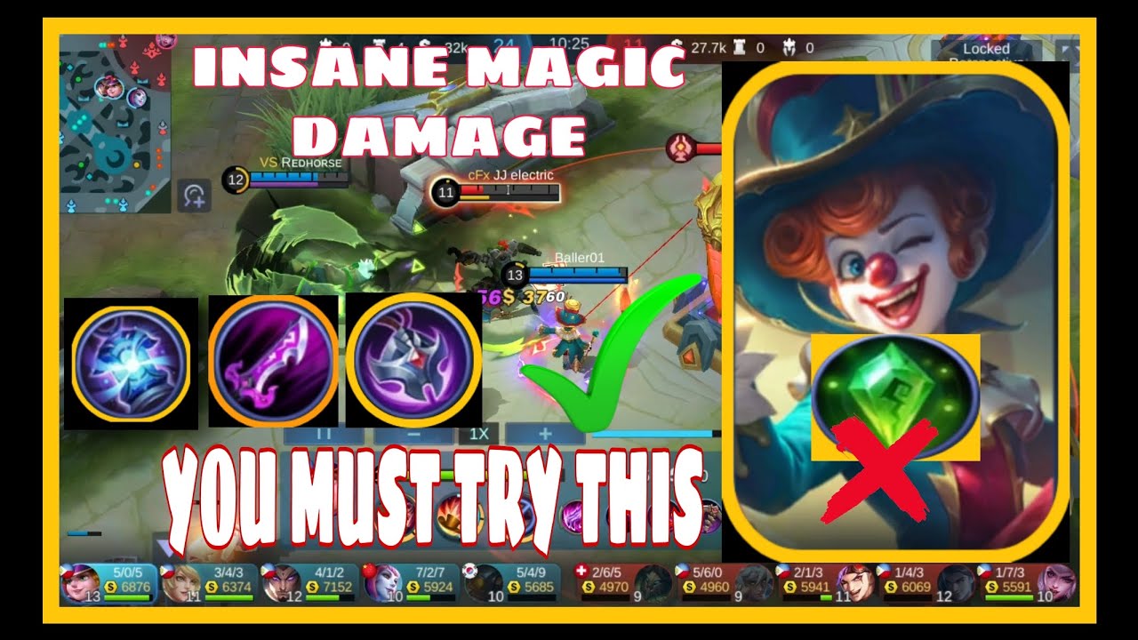 HARLEY BEST BUILD 2021|HARLEY GAMEPLAY MVP|MLBB