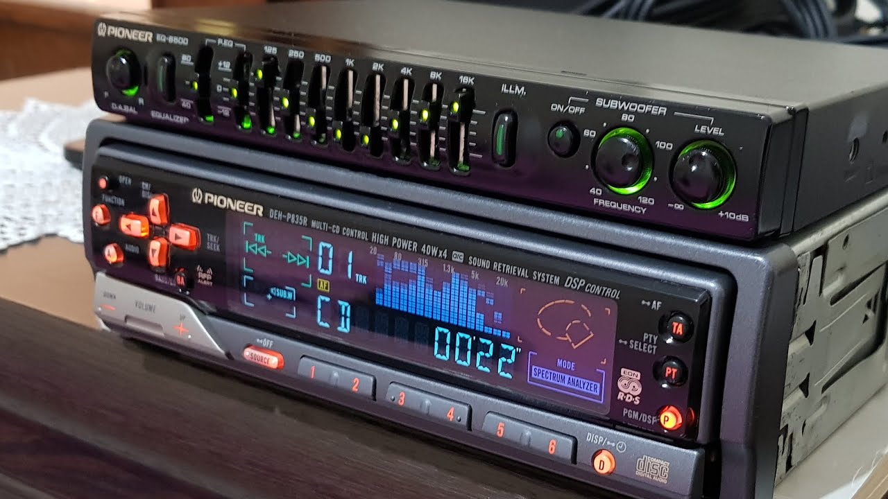 Pioneer TS-7150 GM-920 EQ-6500 Nostolji old seri vintage