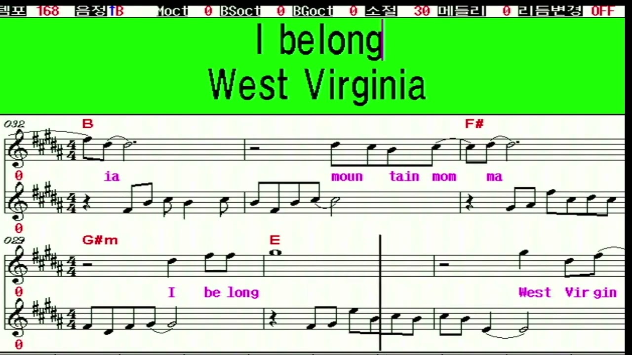 #고향 갈 때 부르고픈 노래/ #Take me home Country Roads /오샘 Lesson (팝송 배우기)22.