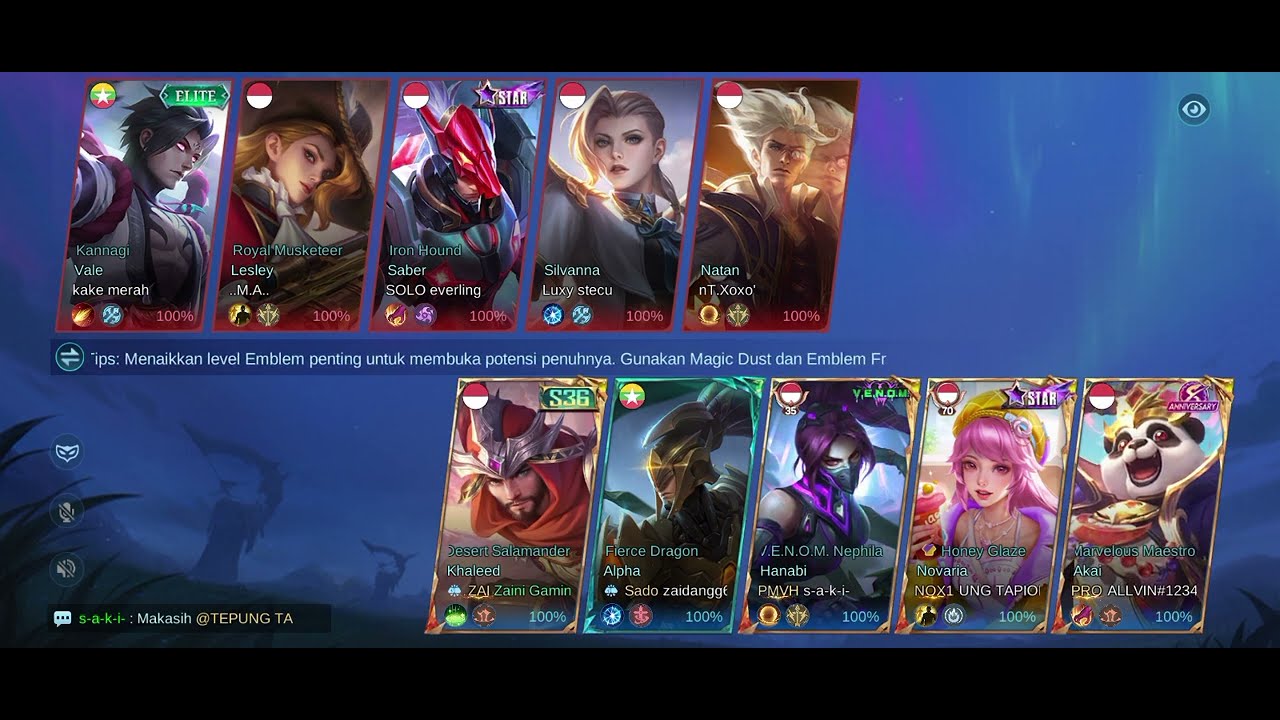Main khaleed pake damage dan TB cuy