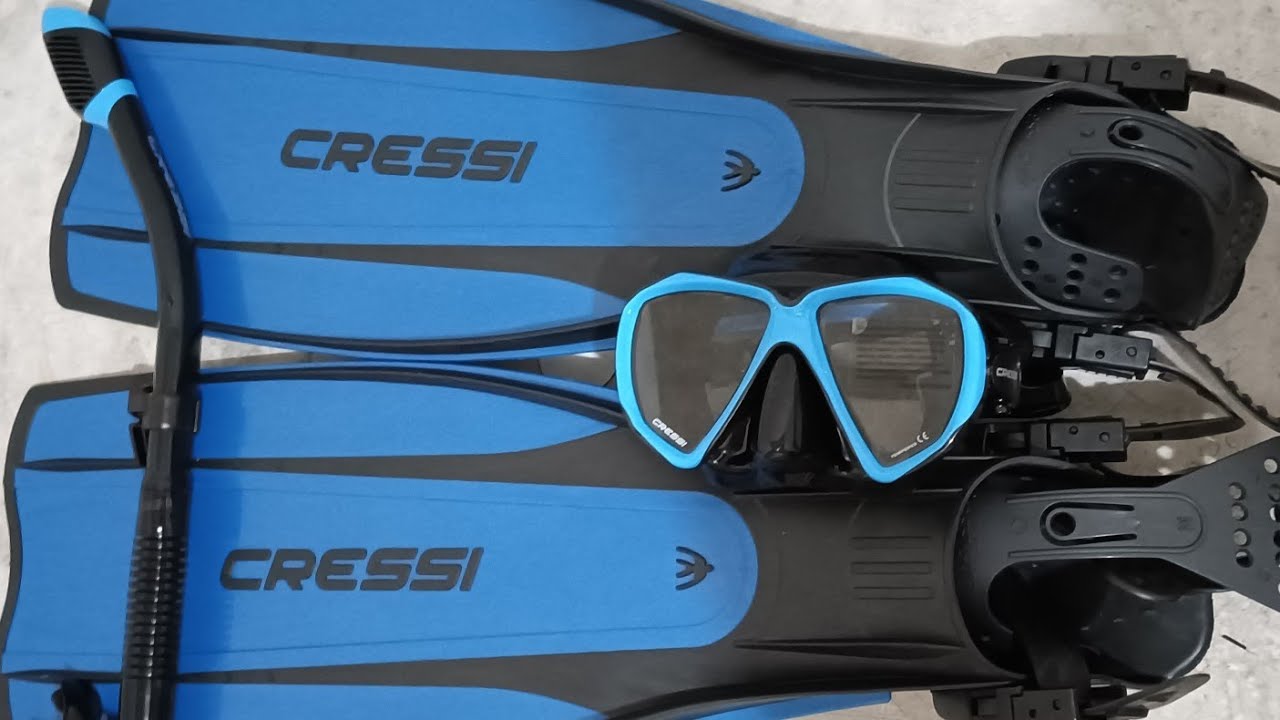 Unboxing de aletas Cressi para Buceo