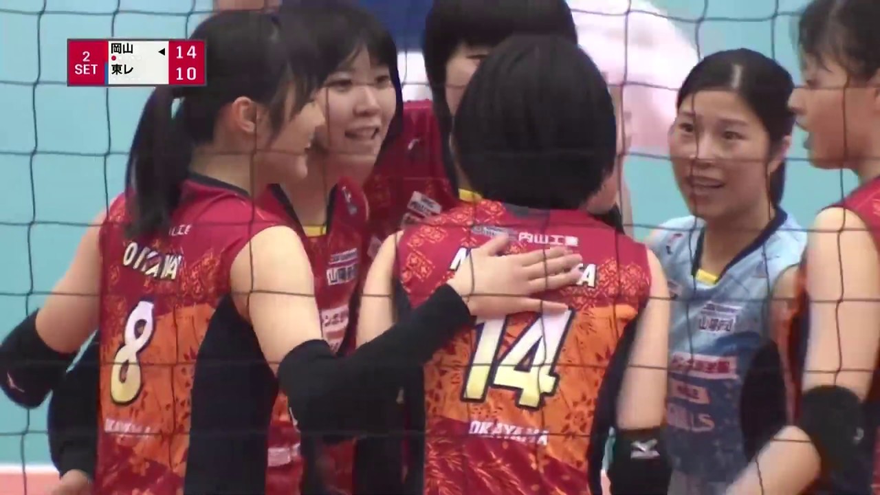 【Vリーグ公式】2019/11/23 ハイライト   #岡山シーガルズ vs #東レアローズ