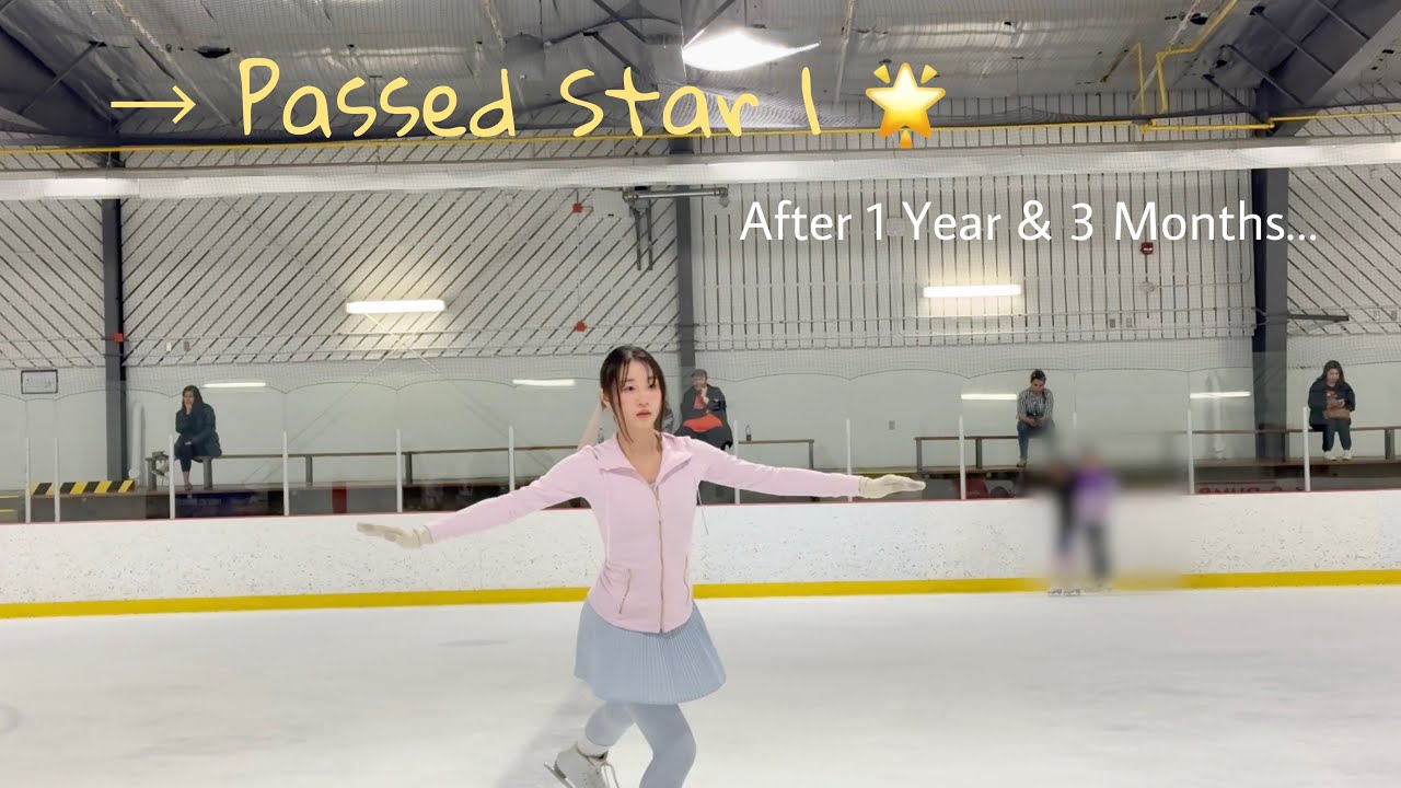 Star 1 Freeskate Test – Full Routine (4 Golds + 1 Fail 🌝)