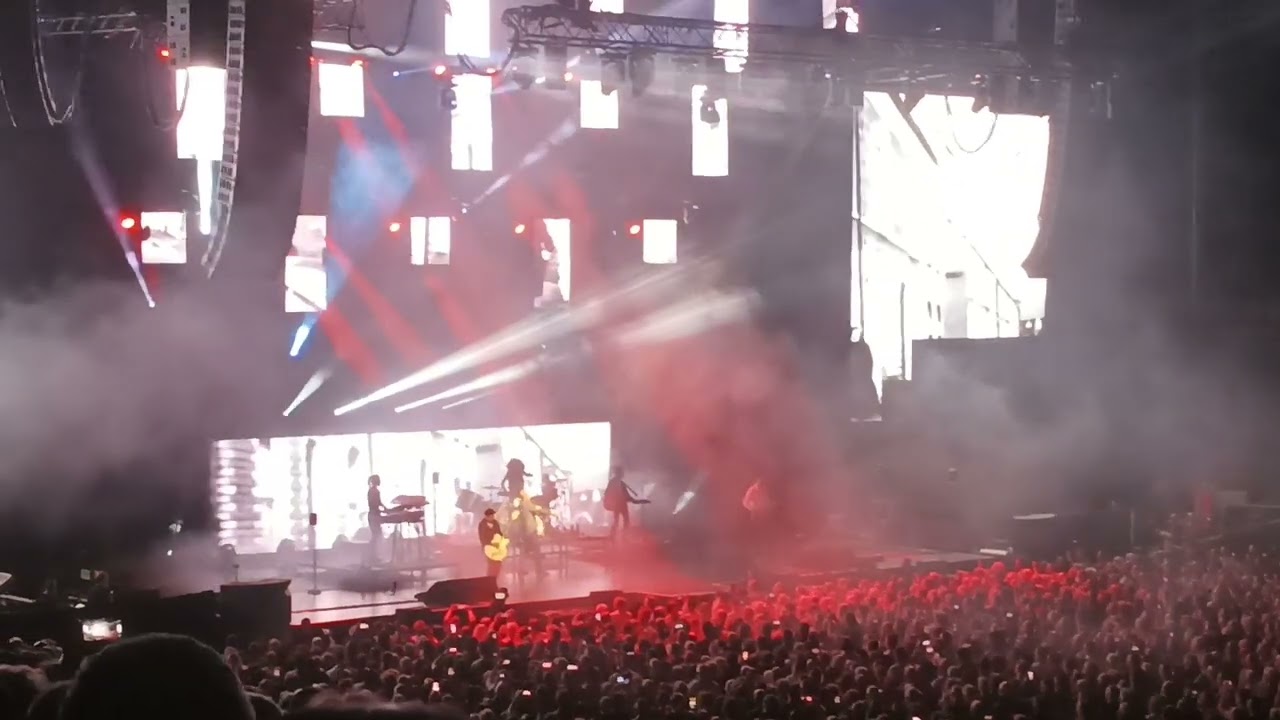 SIMPLE MINDS...Belfast Child.... Sportpaleis Antwerpen 20-4-2022