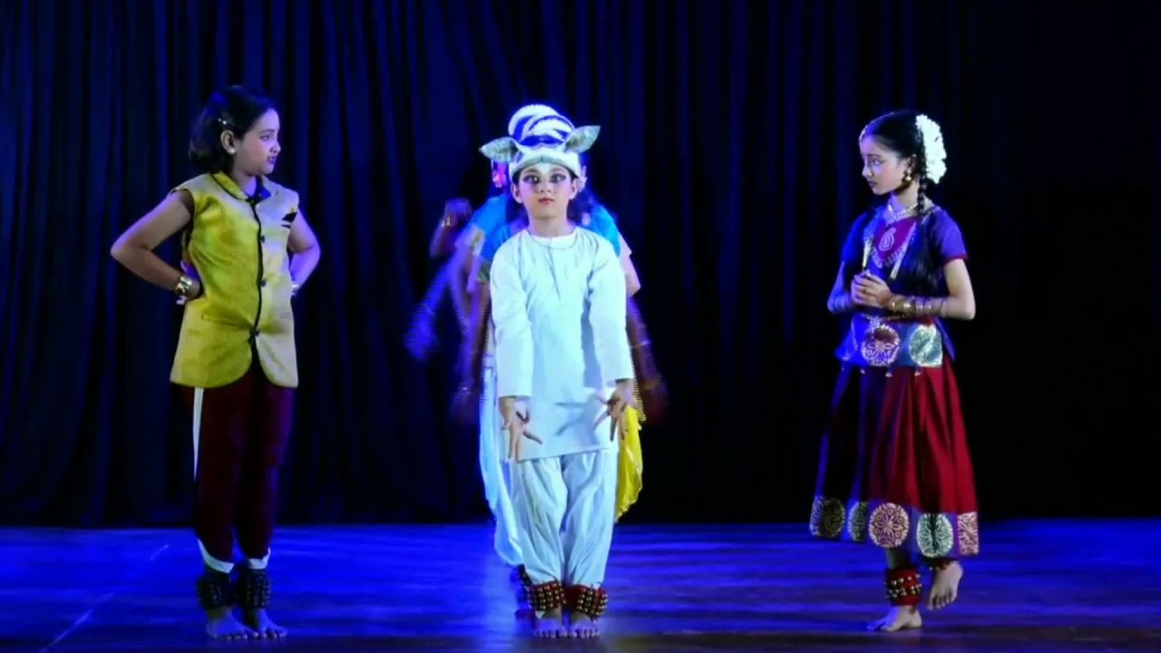 Nrithyanikethana Kodavoor - ಮಳೆ ಬಂತು ಮಳೆ   Nrityaroopaka by Kids - MaLe Bantu MaLe