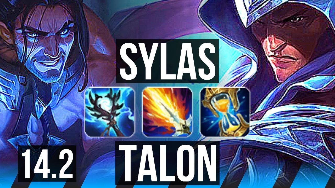 SYLAS vs TALON (MID) | 11/0/3, Legendary | KR Master | 14.2