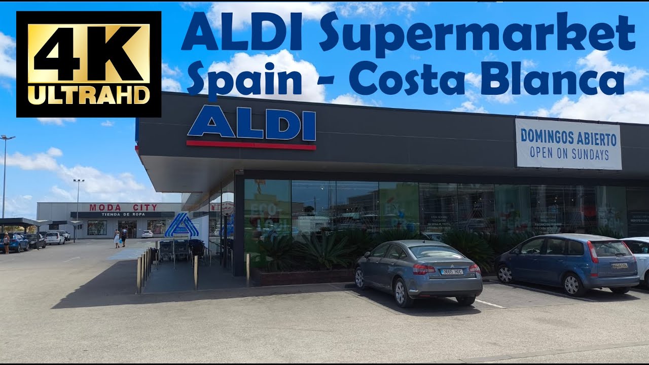 Aldi Supermarket prices in Spain - Costa Blanca - Rojales #spain #costablanca #aldi